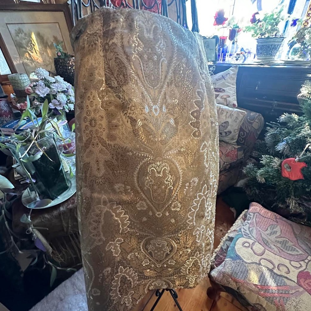 JACKIE SMITH SKIRT GOLD SKIRT